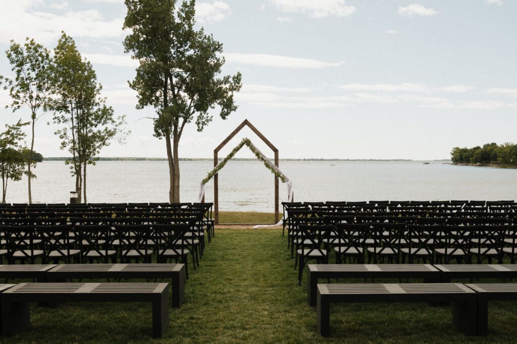 Ceremony at Sally Port View in Three Mile Bay, New York